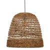 Sale MyMobel Lámpara techo natural ratán-metal 49 x 49 x 46 cm