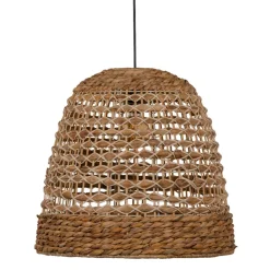 Sale MyMobel Lámpara techo natural ratán-metal 49 x 49 x 46 cm