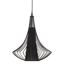 Sale MyMobel Lámpara techo negro hierro iluminación 30 x 30 x 45 cm