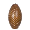 Clearance MyMobel Lámpara techo oro metal iluminación 30 x 30 x 53 cm