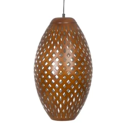 Clearance MyMobel Lámpara techo oro metal iluminación 30 x 30 x 53 cm
