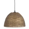 Best MyMobel Lámpara techo oro viejo metal 37 x 37 x 29 cm