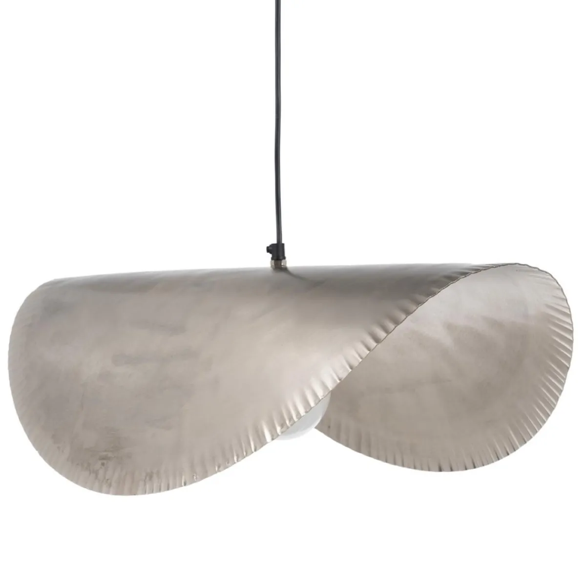 Sale MyMobel Lámpara techo plata aluminio iluminación 62 x 34 x 30 cm