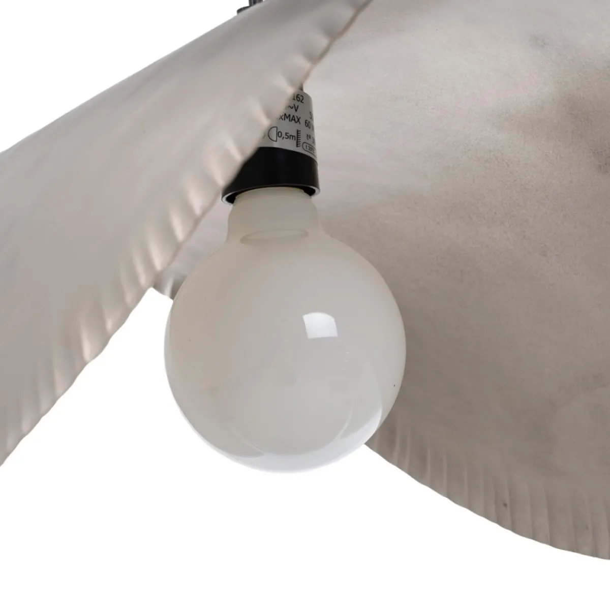 Sale MyMobel Lámpara techo plata aluminio iluminación 62 x 34 x 30 cm