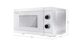 Outlet MyMobel MICROONDAS LIBRE INST.SHARP YC-MG01E-C 20L C-GRILL BCO.