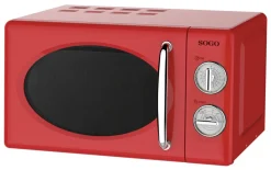 Online MyMobel MICROONDAS SOGO SS890R S-GRILL 20L ROJO RETRO MECA