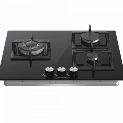 Clearance MyMobel PLACA GAS HISENSE GG633B  3F 58CM C-WOK CRIST.NGO
