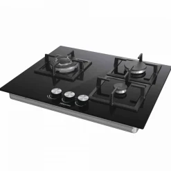 Clearance MyMobel PLACA GAS HISENSE GG633B  3F 58CM C-WOK CRIST.NGO
