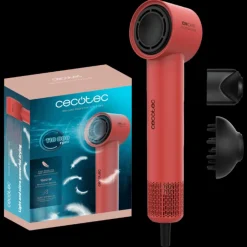 Sale MyMobel SECADOR CECOTEC A01_EU01_100839 IONICARE ROCKSTAR STYLE RED COMPACTO 1500W
