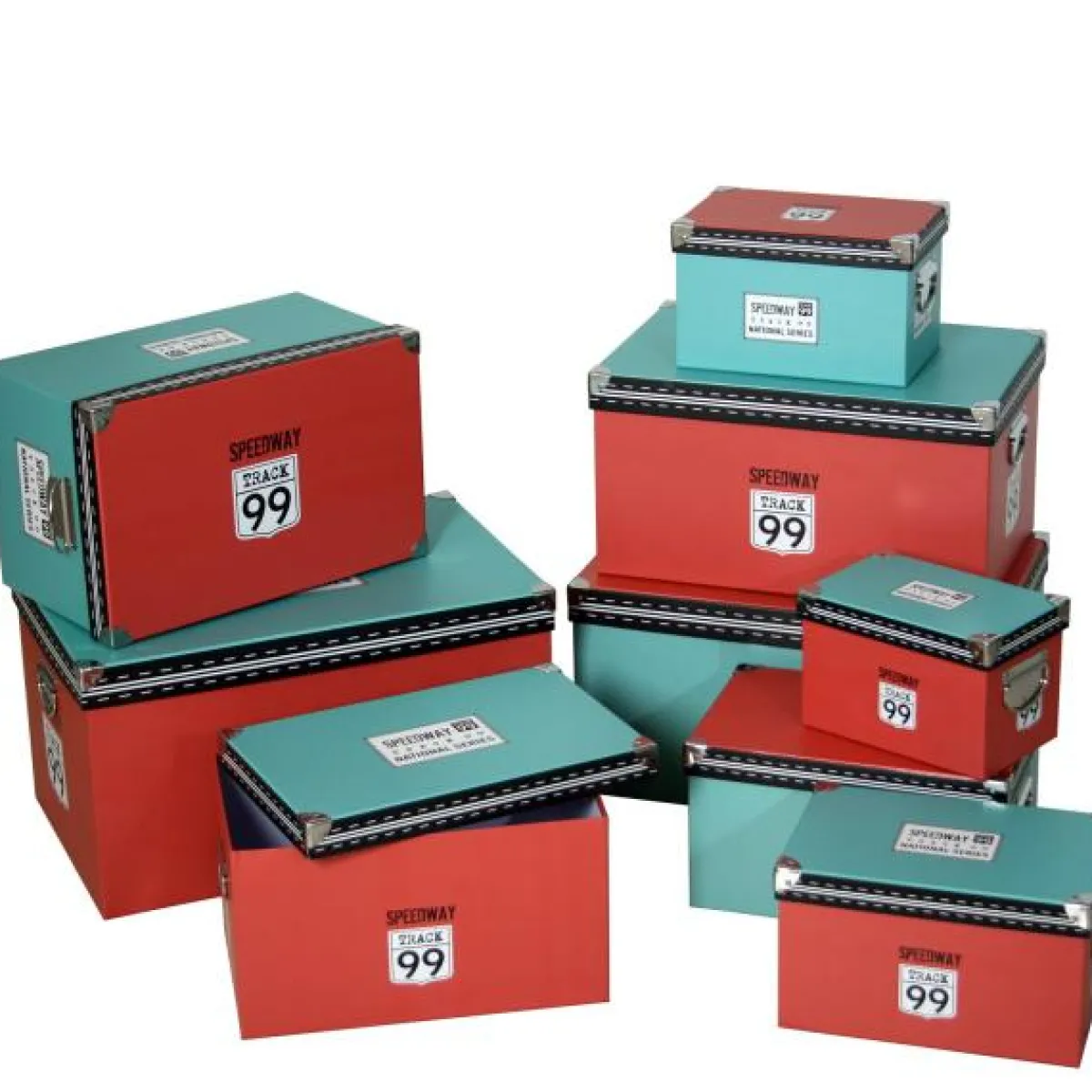 Outlet MyMobel Set 9 cajas cartón Track 99