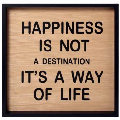 Discount MyMobel Set 2 cuadros ``HAPPINESS IS NOT``