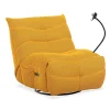 Hot MyMobel Sillón eléctrico + cargador DIMIAN Mostaza
