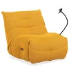 Best MyMobel Sillón relax eléctrico DIMIAN Mostaza