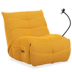 Best MyMobel Sillón relax eléctrico DIMIAN Mostaza