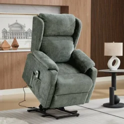Outlet MyMobel Sillon power lift modelo BRIAR Tela gris oscuro