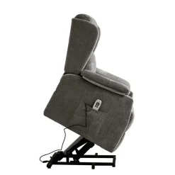 Outlet MyMobel Sillon power lift modelo BRIAR Tela gris oscuro