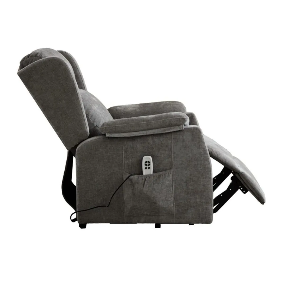 Outlet MyMobel Sillon power lift modelo BRIAR Tela gris oscuro