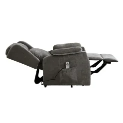 Outlet MyMobel Sillon power lift modelo BRIAR Tela gris oscuro