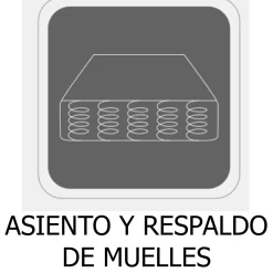 New MyMobel Sofá 3 plazas CALDER MAXI