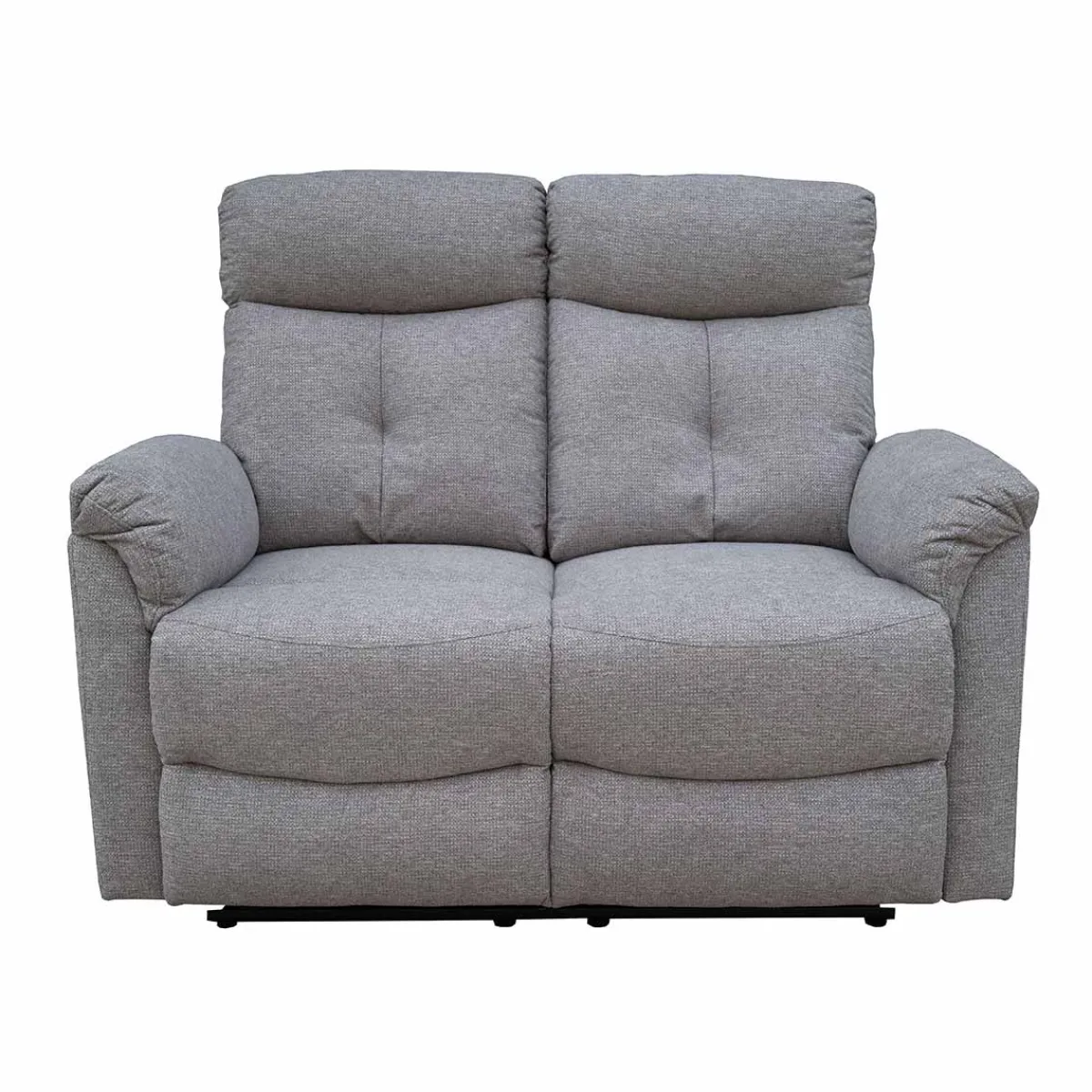 Discount MyMobel Sofá 2 plazas relax NÁPOLES Tela gris