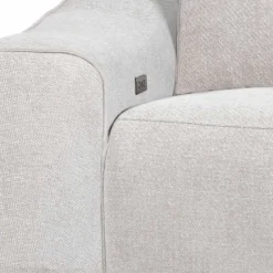 Hot MyMobel Sofá eléctrico 3 plazas maxi KENZO Silver