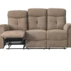 Discount MyMobel Sofá relax manual 3 plazas NÁPOLES Marrón