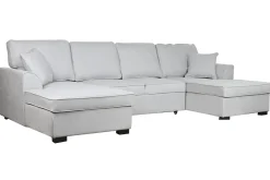 Online MyMobel Sofa cama poliester 298x154x92 gris