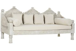 Online MyMobel Sofa mango poliester 190x77x90 blanco