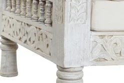 Online MyMobel Sofa mango poliester 190x77x90 blanco
