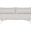 Online MyMobel Sofa metal poliester 180x66x66 blanco