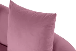 Fashion MyMobel Sofa poliester metal 210x120x84 2 cojines