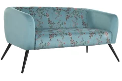Sale MyMobel Sofa poliester metal 140x71x71 flores rama verde