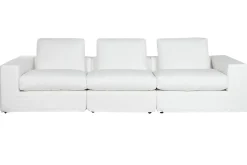 Best MyMobel Sofa poliester pluma 286x95,5x57 blanco