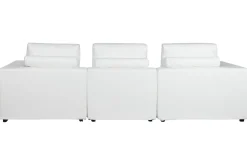 Best MyMobel Sofa poliester pluma 286x95,5x57 blanco