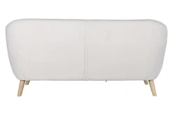 Discount MyMobel Sofa poliester rubberwood 172x82x82 3 plazas crema