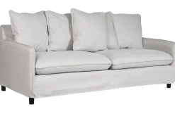 New MyMobel Sofa poliester 196x85x90 beige