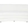 Clearance MyMobel Sofa poliester 193x92x79 borreguito blanco