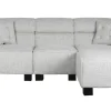 Best MyMobel Sofa poliester 231x170x82 modular gris