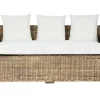 New MyMobel Sofa ratan 174x88x69 con cojines algod n natural