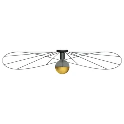 Best MyMobel Sollux Aplique / Plafón ESKOLA 110 negro