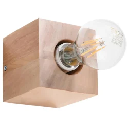New MyMobel Sollux Aplique ARIZ madera natural