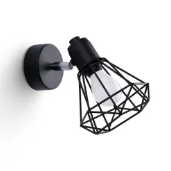 Clearance MyMobel Sollux Aplique ARTEMIS 1 negro