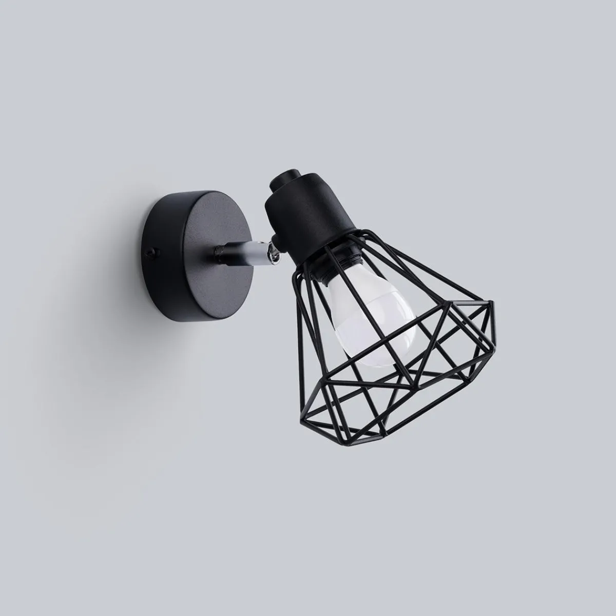 Clearance MyMobel Sollux Aplique ARTEMIS 1 negro