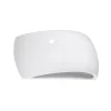 Clearance MyMobel Sollux Aplique barnizado PONTIUS blanco brillo