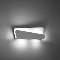 Clearance MyMobel Sollux Aplique BASCIA blanco