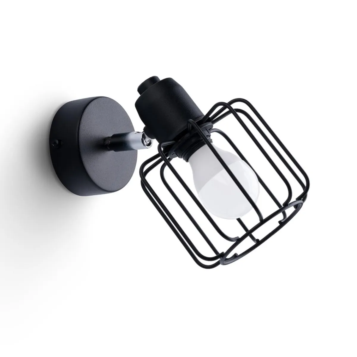 Clearance MyMobel Sollux Aplique BELUCI 1 negro