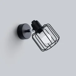Clearance MyMobel Sollux Aplique BELUCI 1 negro