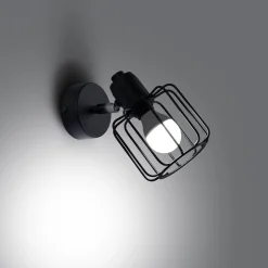 Clearance MyMobel Sollux Aplique BELUCI 1 negro