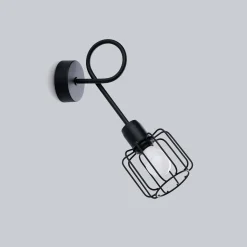 Sale MyMobel Sollux Aplique BELUCI 1S negro