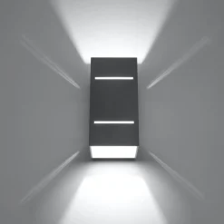 Discount MyMobel Sollux Aplique BLOCCO gris
